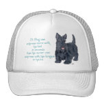 Scottish-Terrieresprit u. -klugheit - sprechend Retrocap