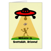 Scottsdale UFOs Grußkarten