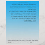 ScratchOffGive blaue kundenspezifische beschaffenb Bedruckte Flyer