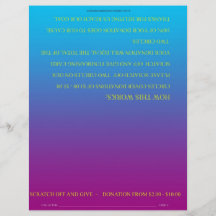 ScratchOffGive Regenbogen-kundenspezifische bescha Flyerdruck