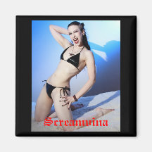 Screamvina Bikini-Magnet
