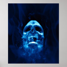 Scullblau Posterdrucke