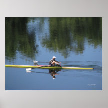 Sculling Plakat