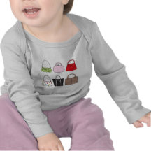 Sechs kleine Geldbeutel Infantwear Tshirt
