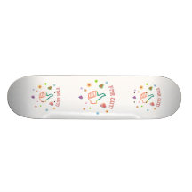 Sechziger weit heraus personalisiertes skateboarddeck