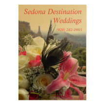 Sedona Hochzeiten in Urlaubsort, die Planer-Karte  Visitenkarten