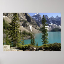 See-Moraine Posterdruck