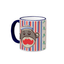 Seemann-Socken-Affe-Becher Kaffeetassen