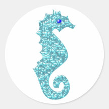 Seepferdchen sea horses sticker