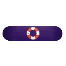 Seeschwimmweste Skateboard Deck