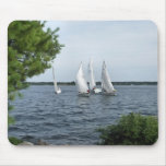 Segel-Boote auf dem St Lawrence Mousepad