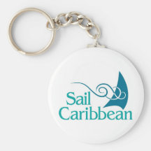 Segel Karibisches Meer Keychain Schlüsselanhänger