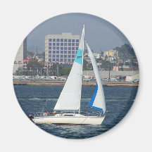 Segelboot Magnete