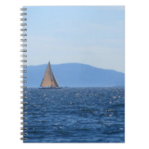 Segelboot-Notizbuch