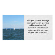 Segelboot-Rennen Photokarten