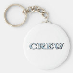Segeln-Crew-Text-Illustration Keychain Schlüsselanhänger