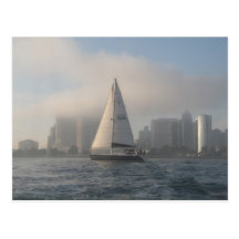 Segeln San Diego Postkarten