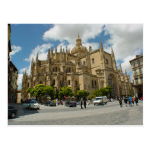 Segovia-Kathedrale Spanien Postkarte