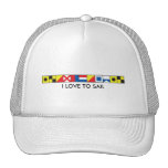 Sehen Sie Hut Worthy_Signal Flaggen ILTS Trucker Cap