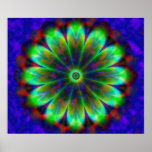 Sehr klare Blume! Poster