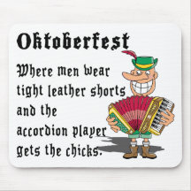 Sehr lustiges Oktoberfest Mousepads