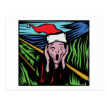 Sehr lustiges Weihnachten Postkarte