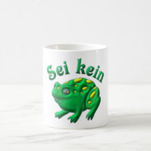 Sei kein Frosch Teehaferl
