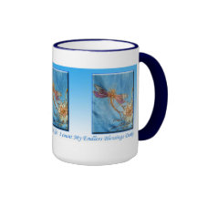 Seide gemalter Libellen-Dankbarkeits-Becher durch  Kaffee Tasse