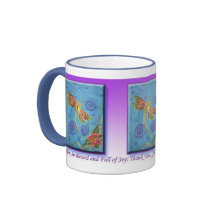 Seide gemalter Libellen-Großmutter-Becher durch Cy Tasse