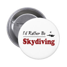 Seien Sie eher Skydiving Button