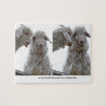 Seien Sie einfach sich Ziegen Jigsaw Puzzle