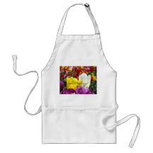 Seien Sie fröhlich! Schürzen Tulpe-Blumen-Schürze 