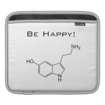 Seien Sie glücklich! Serotonin iPad Sleeves
