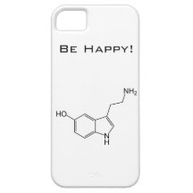 Seien Sie glücklich! Serotonin iPhone 5 Abdeckung Etui Fürs iPhone 5