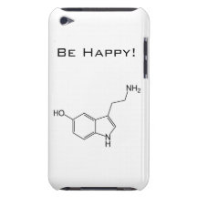 Seien Sie glücklich! Serotonin iPod Touch Case
