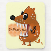 Seien Sie glücklicher Kumpel Mousepad