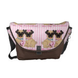 Seien Sie meine Valentine-Mops-Bote-Tasche kuriertaschen