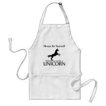 Seien Sie sich Einhorn Schürzen
