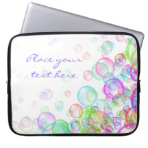 Seifenblasen Computer Sleeve Schutzhüllen