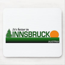 Sein besseres in Innsbruck, Österreich Mousepad