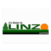 Sein besseres in Linz, Österreich Postkarte