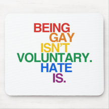 SEIN HOMOSEXUELL IST NICHT FREIWILLIG MOUSEPAD