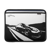 Seitenschuß Nissans 350Z MacBook Air Sleeve