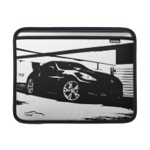 Seitenschuß Nissans 370Z MacBook Sleeve