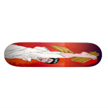 Seitentritt-Skateboard Personalisiertes Deck