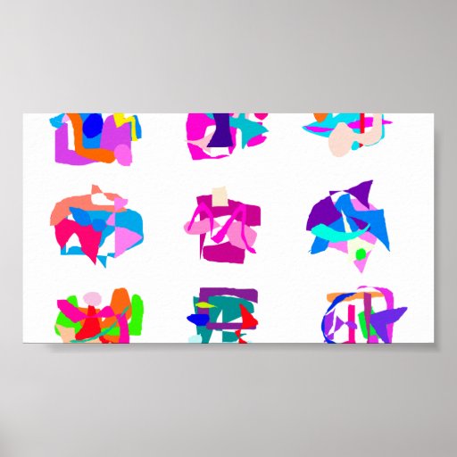 Sekunden Plakate