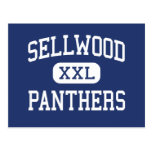 Sellwood Panther mittleres Portland Oregon Postkarte