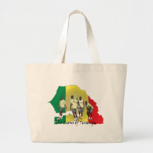 Senegal Futbol Tragetaschen