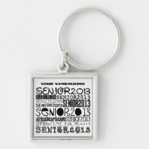 Senior Keychain 2013 (personifizieren Sie) Schlüsselband