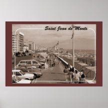 Sepia print, St Jean de Monts